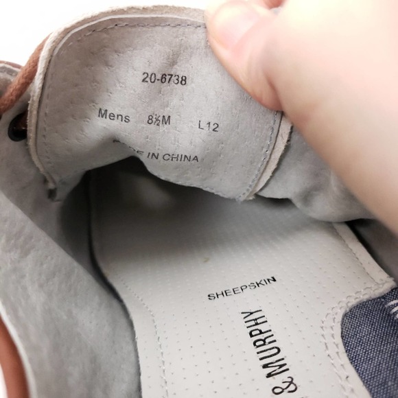 Johnson & Murphy Sheep Skin Shoes Size 8.5 - Picture 8 of 8